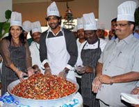 Manchu Vishnu at Christmas Festivities